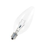 E12 C35 240V 25W Clear