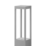BOCARO, 20 W, 1650 lm, 830, silver, Phase-cut Bollards, L 156 B 156 H 