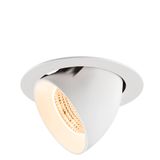 NUMINOS© GIMBLE XL, recessed ceiling light, 2700K, 55ø, wh