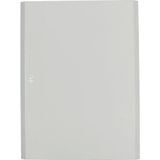BFZ-OTS-4/96-G Surface mounted steel sheet door grey, for 24MU per row, 4 rows