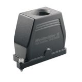 HDC enclosures, Size: 6, Protection degree: IP66, IP68, in plugged condition, Plug housing, Clamping yoke connection, Standard, Size of cable entries: PG 21