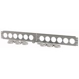 XTPPCUV1-H275W1000 Partition/cable gland for Power Section, HxW=275x1000mm