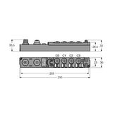 piconet Coupling Module for DeviceNet 4 Digital PNP Inputs Filter 3 ms   SDNL-0404D-1004