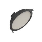 DL IP44 DN 165 13W 830 1430LM BK LEDV