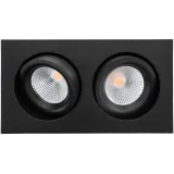 JUNISTAR LUX SQUARE 2X MUSTA 3000K DALI