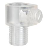 10pcs Cord Grip Transparent M10 Male Thread