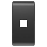 REPLACEABLE BUTTON KEY FOR AXIAL COMMANDS - TO BE COMPLETED WITH LENS - 1 MODULE - SATIN BLACK - CHORUSMART