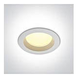 10113B/W/V WHITE 13W IP54 CCTV 230V