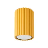 Ceiling lamp KARBON 10 yellow