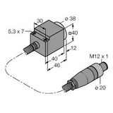 Inductive Sensor With Increased Temperature Range   NI25-CQ40/S1102 10M