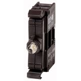 M22-LED12-R Illuminated element, LED, red, front mount, 12 V