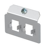 Support plate 2 x type N for mounting support