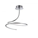 Modern Nastro Ceiling Lamp Nickel