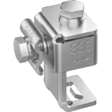 Connection clamp with StSt blade