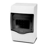 Cabinet NUOVA 3604 4TE on plaster transparent door IP40