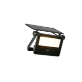 Moura solar LED wall lamp 15x14 cm matt black motion sensor