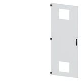 SIVACON, door, left, with cutout for filter fan, with ventilation openings