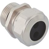 Cable gland Progress brass Pg16 multiple cables 4x Ø5.5-7.0mm