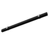 FLUSH-MOUNTED MAGNETIC BUSBAR 1M BLACK MIDI ON/OFF DALI 48V