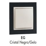 SINGLE FRAME BLACK CRISTAL/ICE