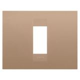 GEO PLATE - IN PAINTED TECHNOPOLYMER - 1 MODULE - SOFT COPPER - CHORUSMART