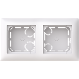 2gang Surface mounted housing flat
