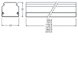 Mechanical accessories 765... E-Line Next Fix Silver 7259600