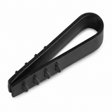 Dowel-clamp round D8 Black