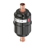 Hermetic filter drier, DML, 03 cu.in., Steel Cu-plated