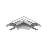42012BRB/W WHITE RECESSED CORNER WALL TO WALL (IN)