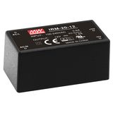 IRM-20-3.3 switching power supply, module, 14.8W, 3.3V, 4.5A, MEAN WELL