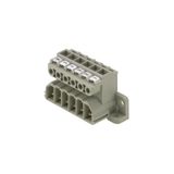 PCB plug-in connector, male plug, 7.00 mm, Number of poles: 5, 180°, Clamping yoke connection, Clamping range, max. : 4 mm², Box
