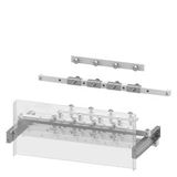 Cable connection 3WA size 1, fixed-mounted, withdrawable, covered by: cover W: 600 mm The SIVACON