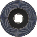 X-LOCK Flap discs, angled version, fibre plate, Ø115mm, G 120, X571, Best for Metal, 1pcs
