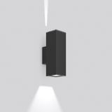 Techno, 6,2 W, 220 lm, 830, anthracite, on/off Wall luminaires, L 100 