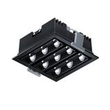 SUI DF9Q 1600-940 LDO WWR WWR WWR BK BK - ceiling-recessed luminaire
