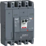 Automatic switch molded box h3+ P630, 4P4D N0-50-100%, 630A, 40kA,LSnI