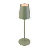 VINOLINA TWO, table lamp, battery-powered, IP65, 2200/2700/3000K, TOUCH, green