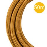 Textile Cable 3C 50M Gold
