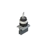 Complete unit with key selector, fixing adapter and contacts