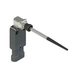 Modular prewired switch with spring rod with plastic pin 90? trasmission block