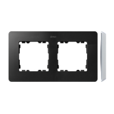 Double frame, Graphite, aluminium base