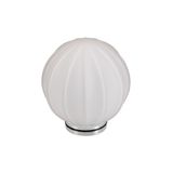 VARYT glass shade, lined