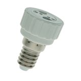 Adaptor/Lampholder E14 to G4/G6/MR8/MR11/MR16 140C