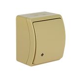 VW-4 Koala Intermediate Switch surface mounted IP44 beige VW 154-04