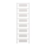 ClipCard, Device markers, 15 x 45 mm, Rail, white