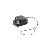 HDC enclosures, Size: 1, Protection degree: IP66, IP68, IP69, in plugged condition, Cover for lower part of housing, Clamping yoke connection, Standard