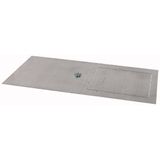 XSPBUP1006 Bottom plate, pre-punched, for WxD=1000x600mm