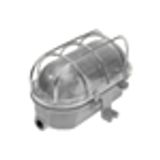 OVAL-XXL, E27, 25W, grey-cast iron, cover transparent-glass, IP54, steel cage