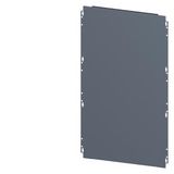 SIVACON, mounting plate, Quick assembly with screws, H: 1000 mm, W: 600 mm, zinc-plated The